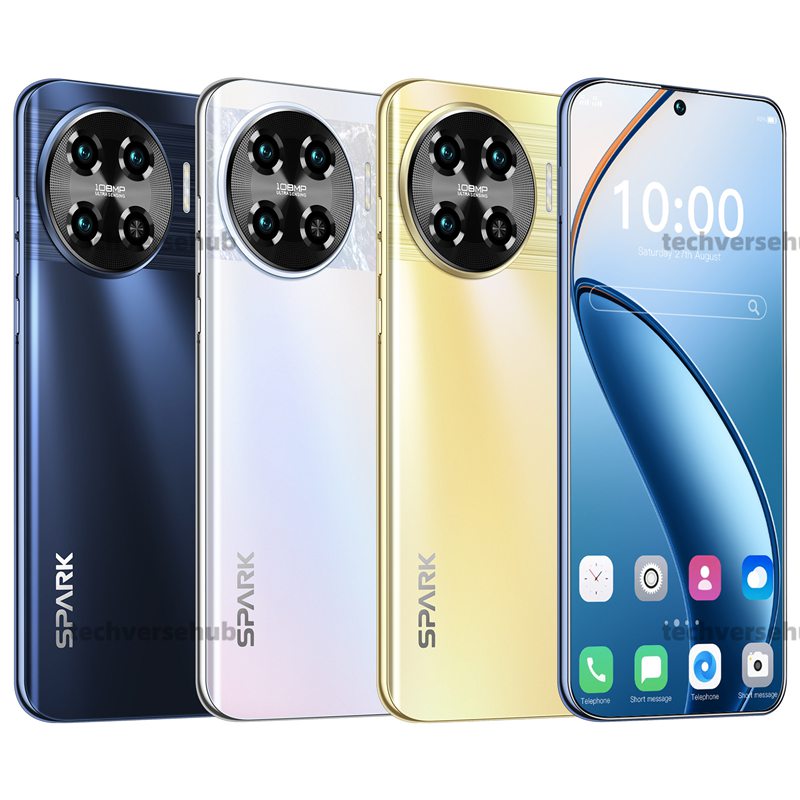 Spark20 Pro Smart Phone - Large 7.6-Inch Screen & 1TB Storage