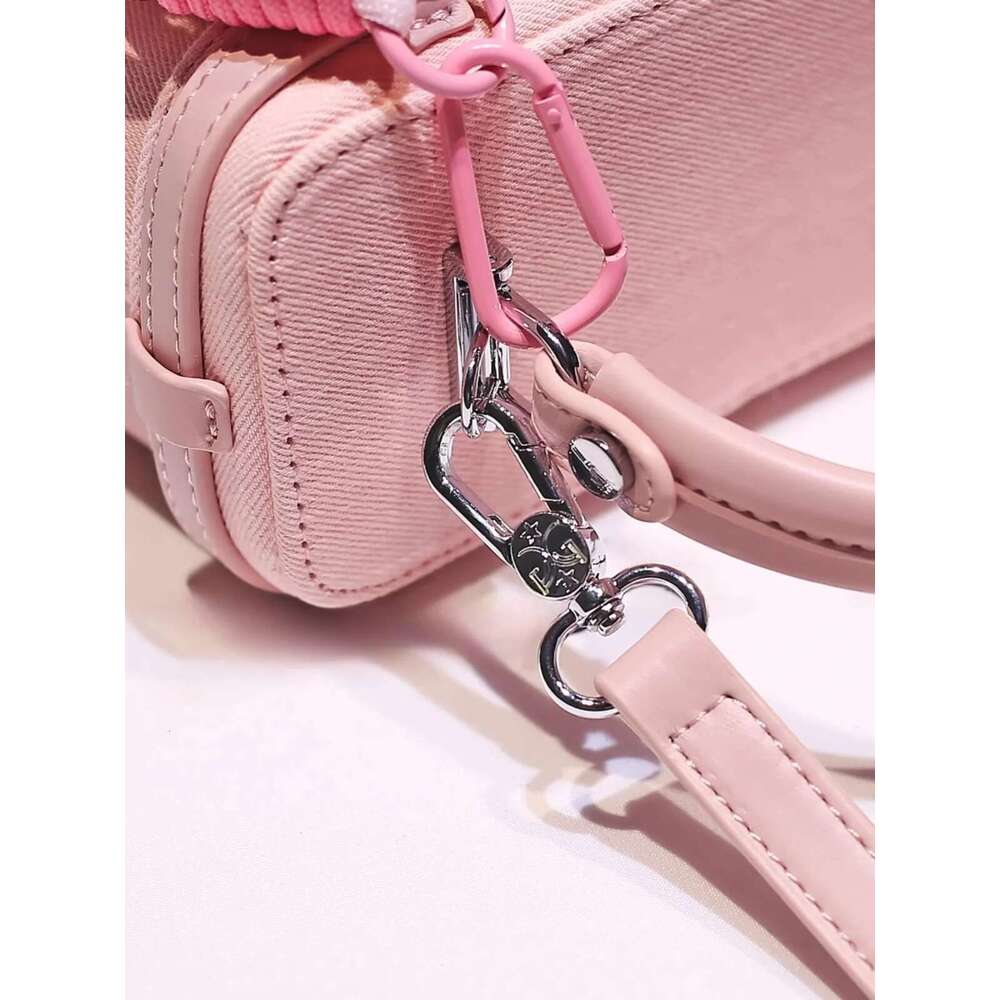 Designer Denim Square Bags With High Quality Lovely Doll Pendant Popular And Sweet Shoulder Crossbody Bag For Gift