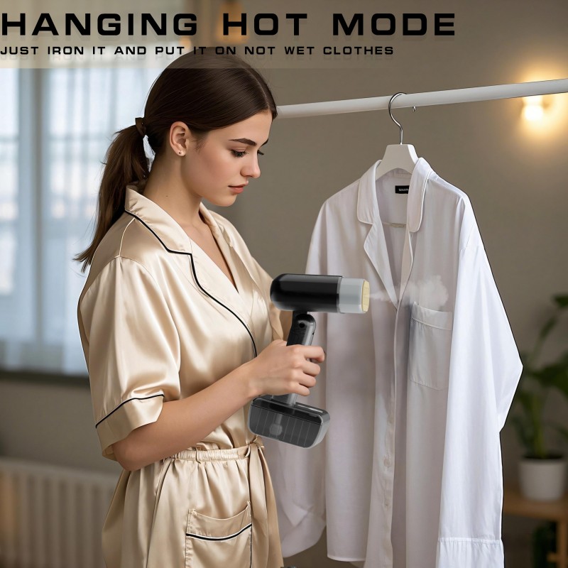 A handheld clothing steam engine, a multifunctional and powerful steam engine, fast heating, wrinkle remover for home and travel use