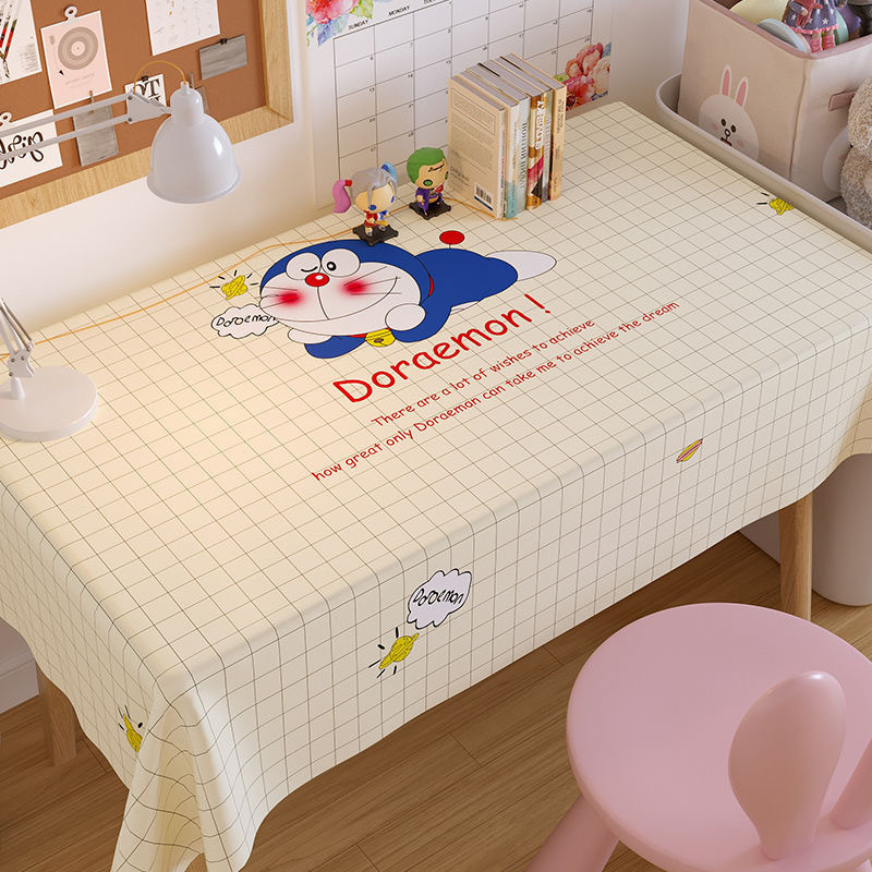 A897 tablecloth waterproof and oil-proof washable rectangular tablecloth coffee table mat tablecloth light luxury