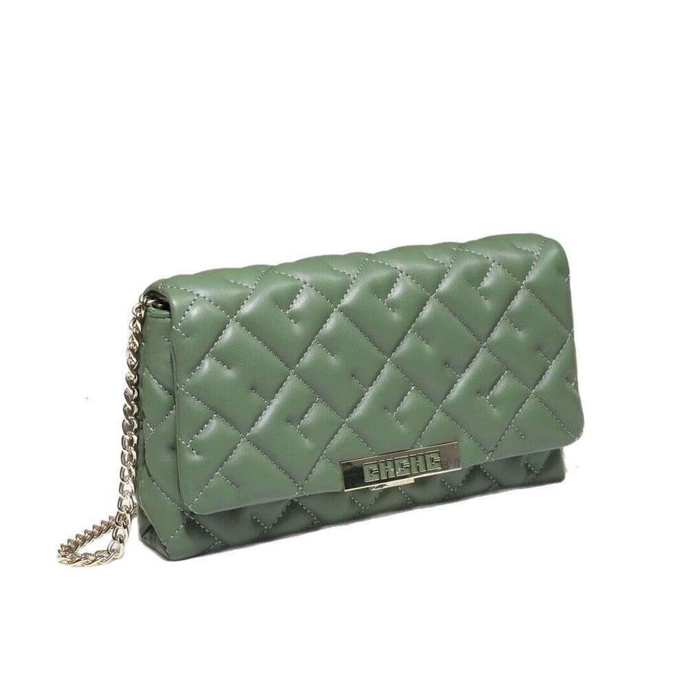 CHHC small fragrant style 2024 new women's diamond grid chain fashionable and versatile ins crossbody shoulder bag