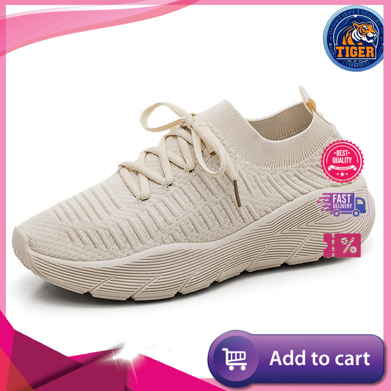 Ddmytiger Spring Summer Flyknit Running Sports Leisure Shoes Breathable Men S And Women Low Cut Socks F Outdoor Shoes
