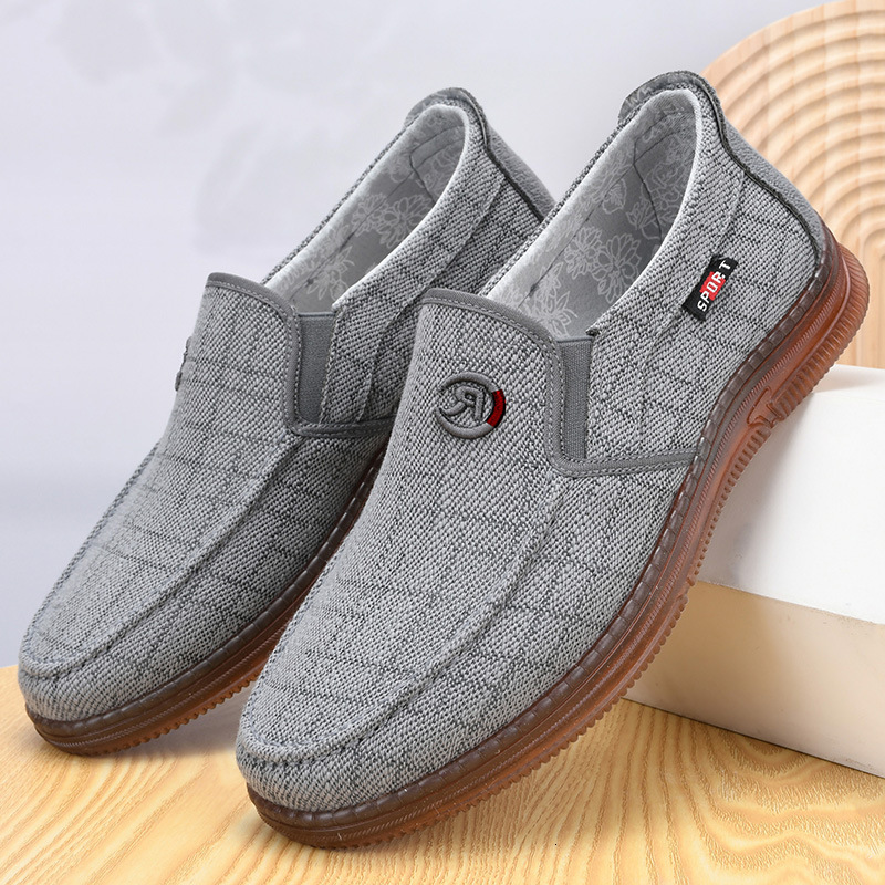 Cow Casual Shoes Tendon Men S One Foot Sole Single Shoes Spring And Summer New Breathable Cloth Shoes Ddmysaturn