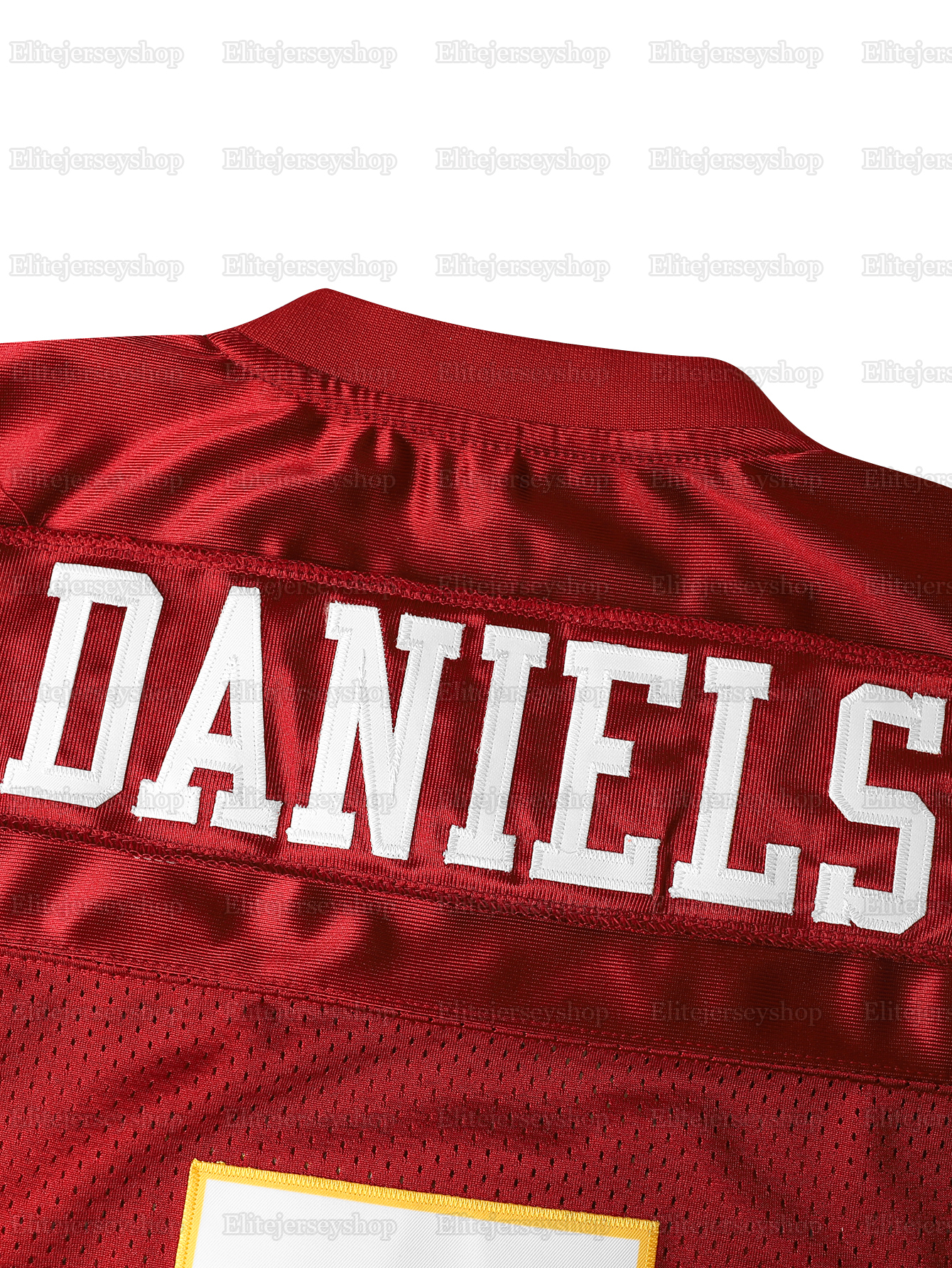 Custom Football Jerseys 5 Jayden Daniels Football Jerseys Mike Sainristil Terry McLaurin Jahan Dotson Da'Ron Payne Jonathan Allen Brian Robinson 