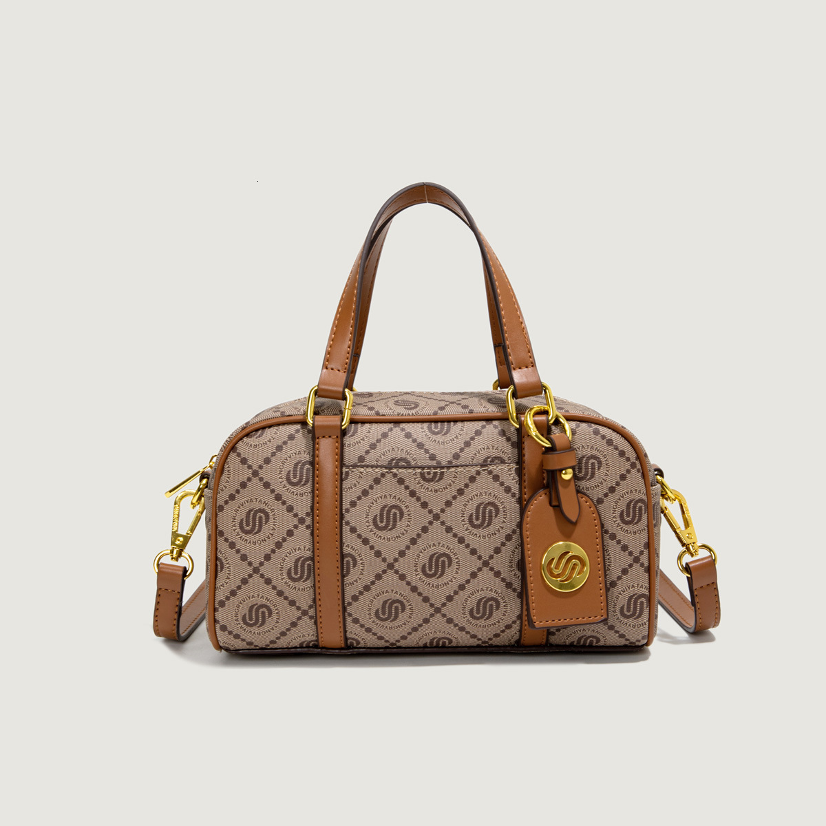 Top Quality Brand High Quality New Style Free Delivery Designer Bag Bag Crossbody New Summer Versatile Boston Bag Fashion Classic Printed Women's