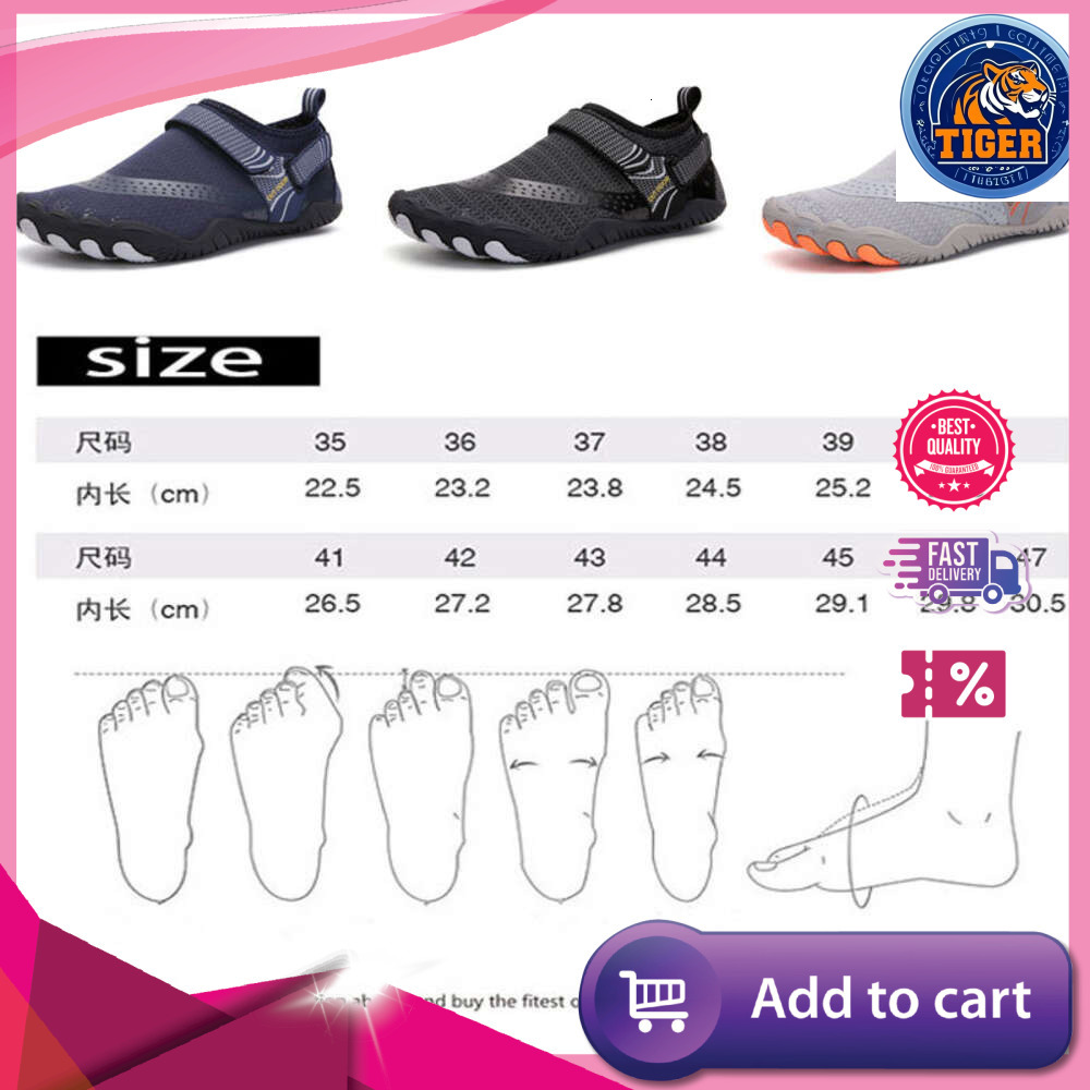 Ddmytiger Quick Men Women Dry Water Breathable Aqua Upstream Unisex Antiskid Outdoor Sports Wearproof Beach Sneakers Wading Shoes Outdoor Shoes