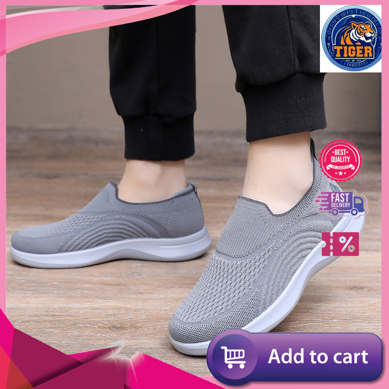 Ddmytiger Spring And Autumn New For Casual Soft Soled Wear Resistant Single Versatile One Step Stepping Men S Dad Shoes Outdoor Shoes