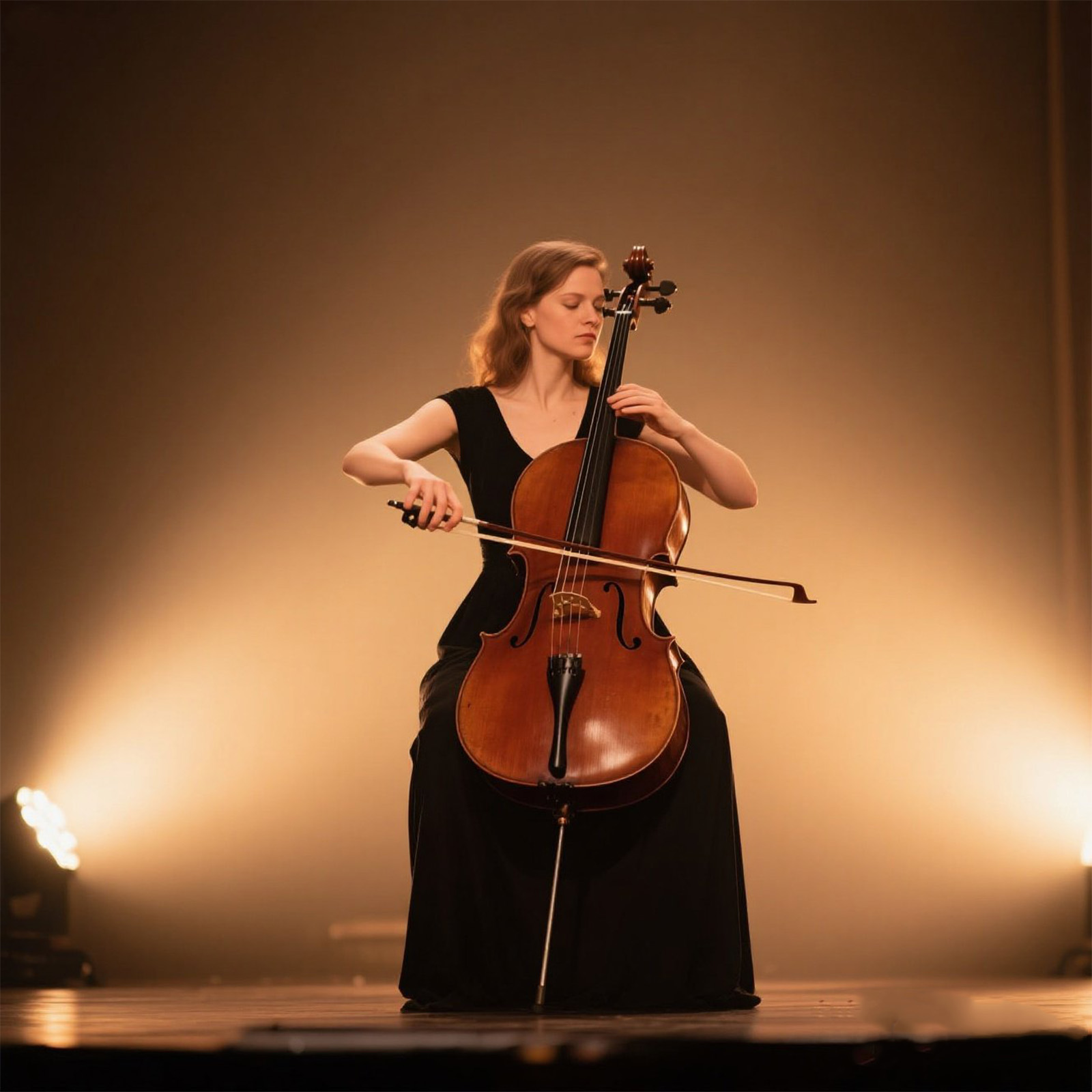 Educational Vibrant Cello Instrument - Dual Purpose Crafty Gift with Educational Value