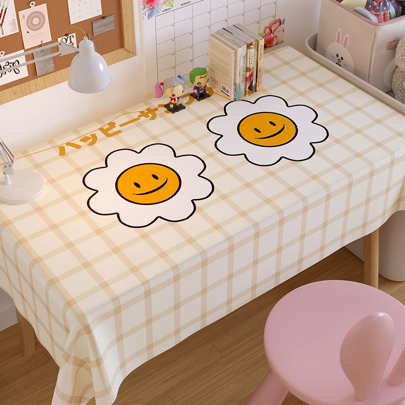 A899 tablecloth waterproof and oil-proof anti-scalding and washable rectangular table cloth coffee table mat table cloth light luxury high-end new
