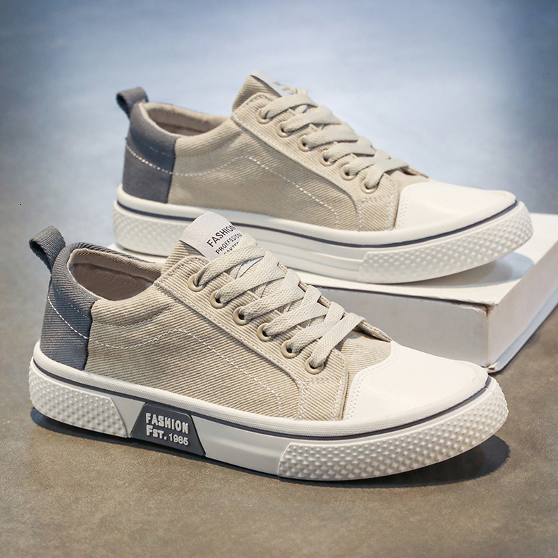 Canvas Spring Autumn New Style Simple Low Top Casual Shoes Student Board Men S Versatile Sports And Leisure Trendy Shoes Ddmysaturn