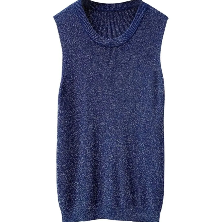 Summer Spring Fashion Tank Top Women Sleeveless Knitted TShirts Female Elastic Slim Casual Vests Tops Camis Pullover Shirts 250513
