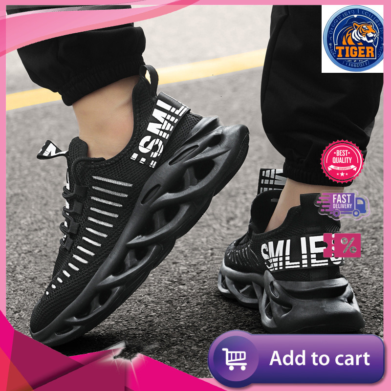 Ddmytiger Autumn New Sports Breathable Flying Weaving Men S Fried Dough Twists Hollow Thick Sole Large Casual Shoes Outdoor Shoes