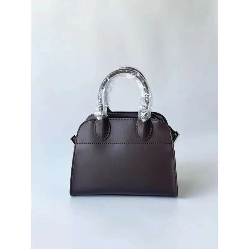 Classic Margaux10 Tote Top-handle Cow Leather Handbag Simple Shoulder Crossbody Bag For Women