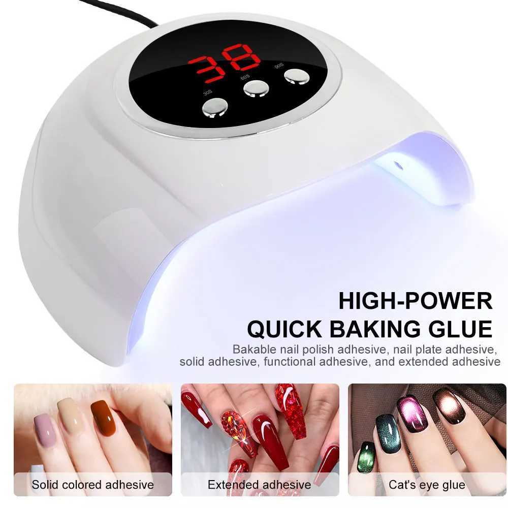 Professional Nail Dryer 24 UV LED Nail Lights with Auto Sensor Drying Light for Nails Fast Curing Gel Dryer Nail Salon Tools W250513