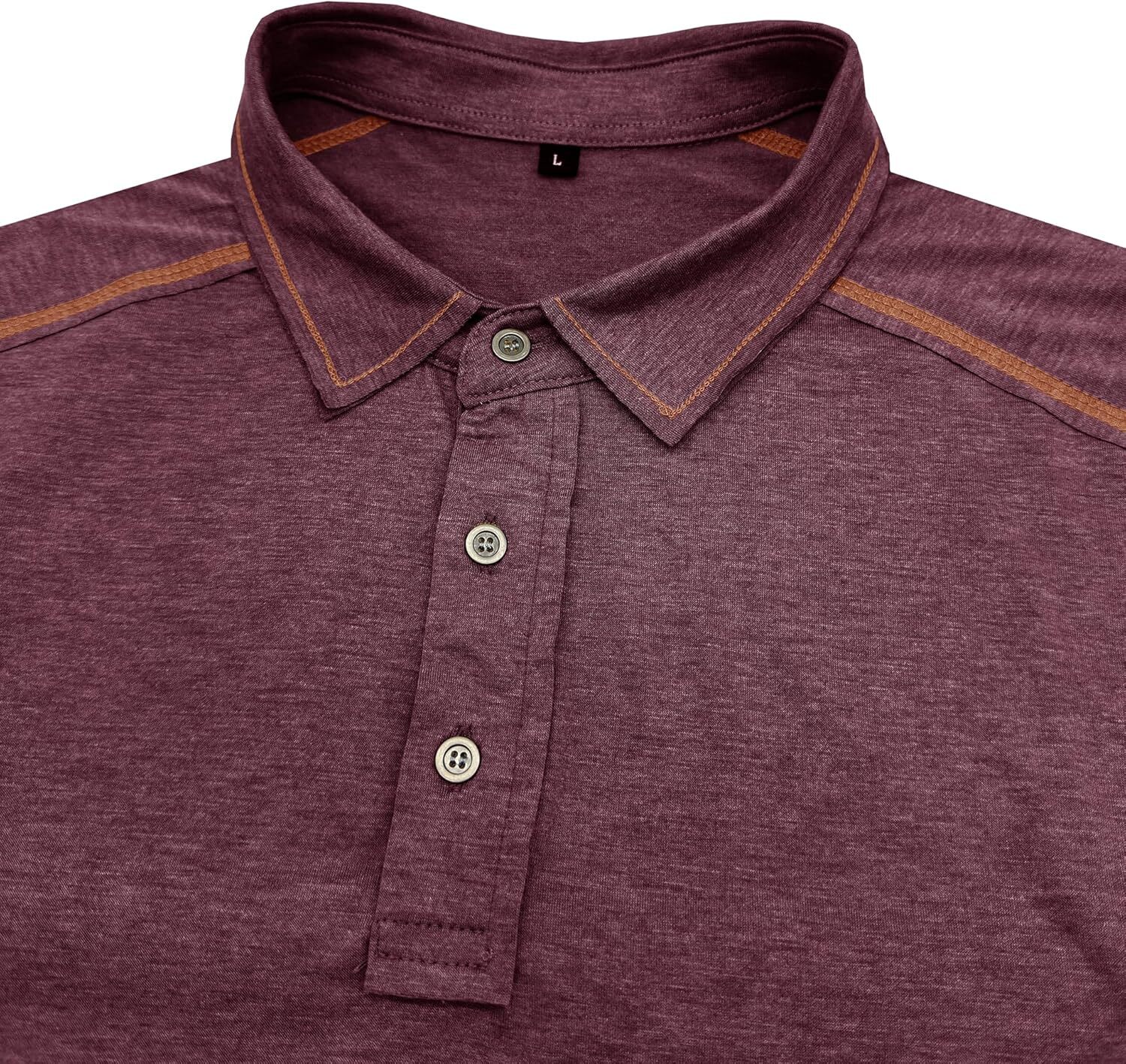 Mens Polo shirt Cotton Polo Shirts for Men, Short Sleeve Button Collar Shirt Solid Color Tees Slim Fit Golf Stylish Work Tops Casual tops summer cloth