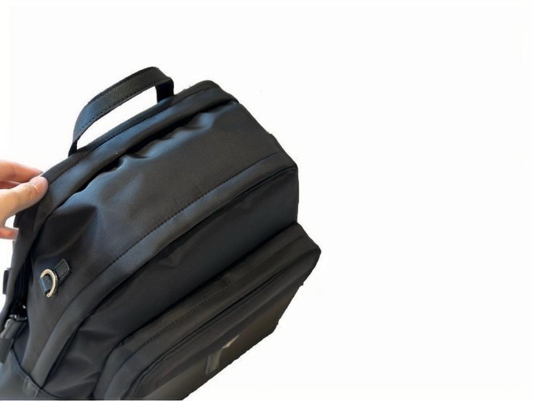 Backpack for men and women, environmentally friendly nylon cloth travel bag, backpack with large capacity