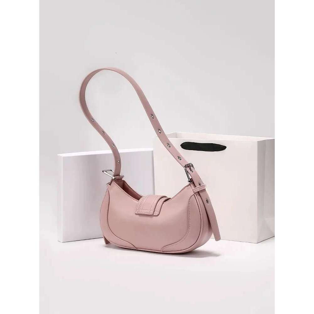 Colorful Unique Design Denim Handheld Halfmoon Bag With Premium Quality Women Popular And Fashion Shoulder Handbag For Party