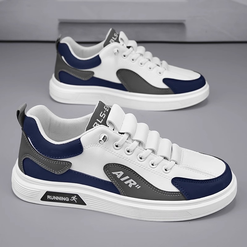 Designer summer breathable 2025 new versatile sports and leisure flat white board shoes men's work trendy shoes