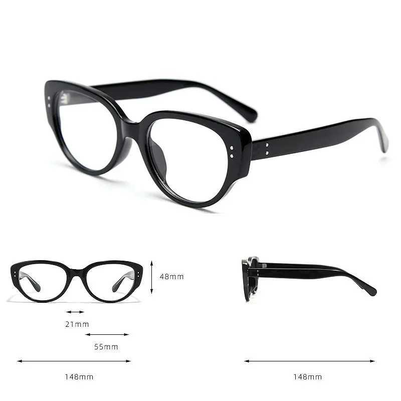 Transparent Large Myopia Glasses Ultralight Square Frame Anti-blue Minus Eyeglasses Retro Prescription Eyewear Diopter 0 TO -4.0 W250513