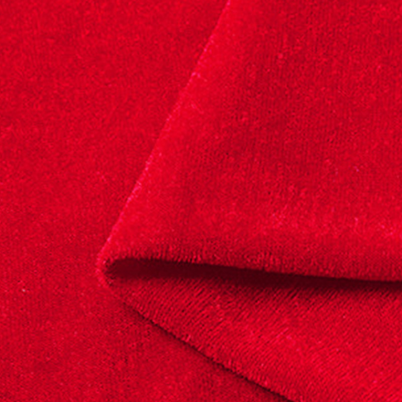 A890 gold velvet red wedding conference tablecloth thickened photo stage live broadcast light-absorbing background cloth velvet cloth wholesale
