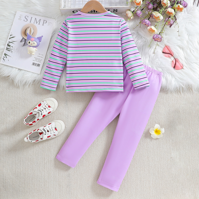 DISNEY Frozen Elsa princess kids designer clothes toddler designer clothes Children's pajamas and home clothes autumn clothes.