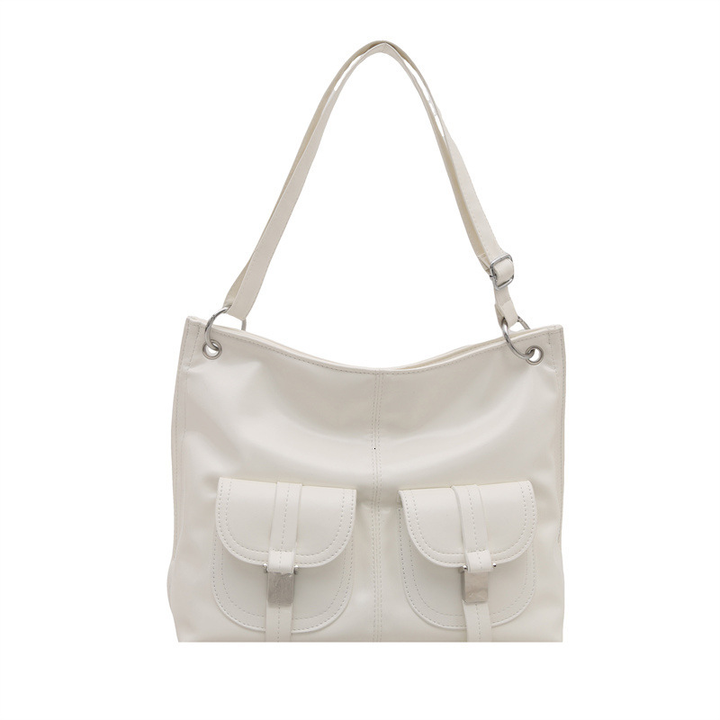 Korean version niche hand-held tote women's 2025 summer new large capacity shoulder premium sense crossbody bag