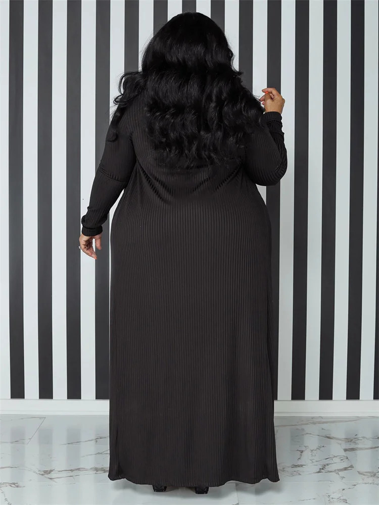 Wmstar Plus size dress set 2piece long skirt jacket sexy matching autumn clothing wholesale direct 250506