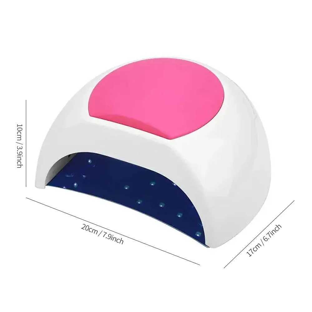 LINMANDA Sun2C UV Nail Lamp 48W Gel Polish Dryer Pedicure Light Manicure Lamp Nail Art Gel Dryer Machine Nail LED Lamp Salon Use W250513