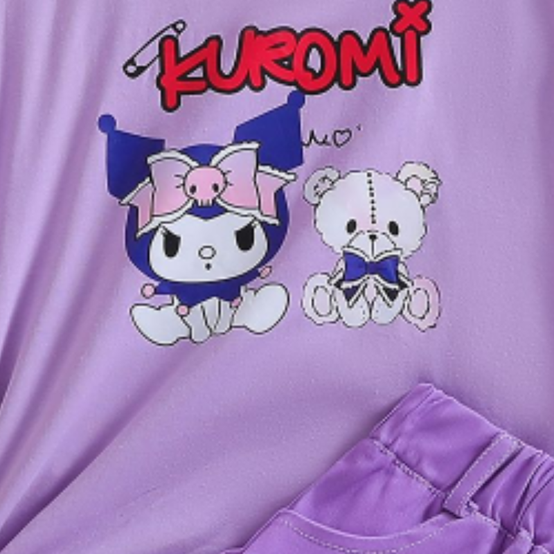 DISNEY Frozen Elsa princess baby designer clothes kids clothes Girls' summer outfit short-sleeved shorts set for children.