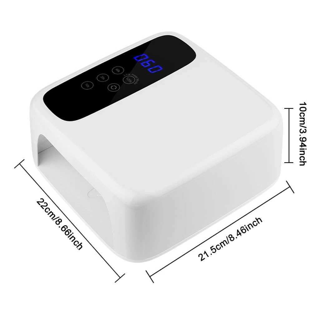 Professional UV 36LED Nail Art Lamp Dryer HD Display Smart Nail Drying Lamp Can Quickly Dry All Gel Nail Polish Manicure Tools W250513