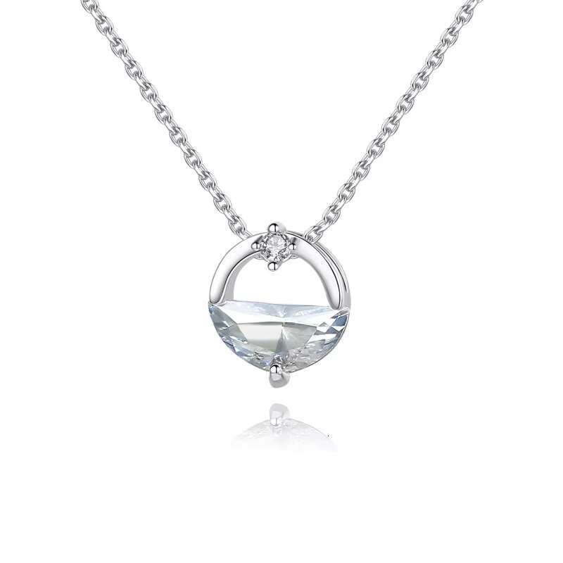Pure sier Qikang necklace pendant, fashionable women's gift