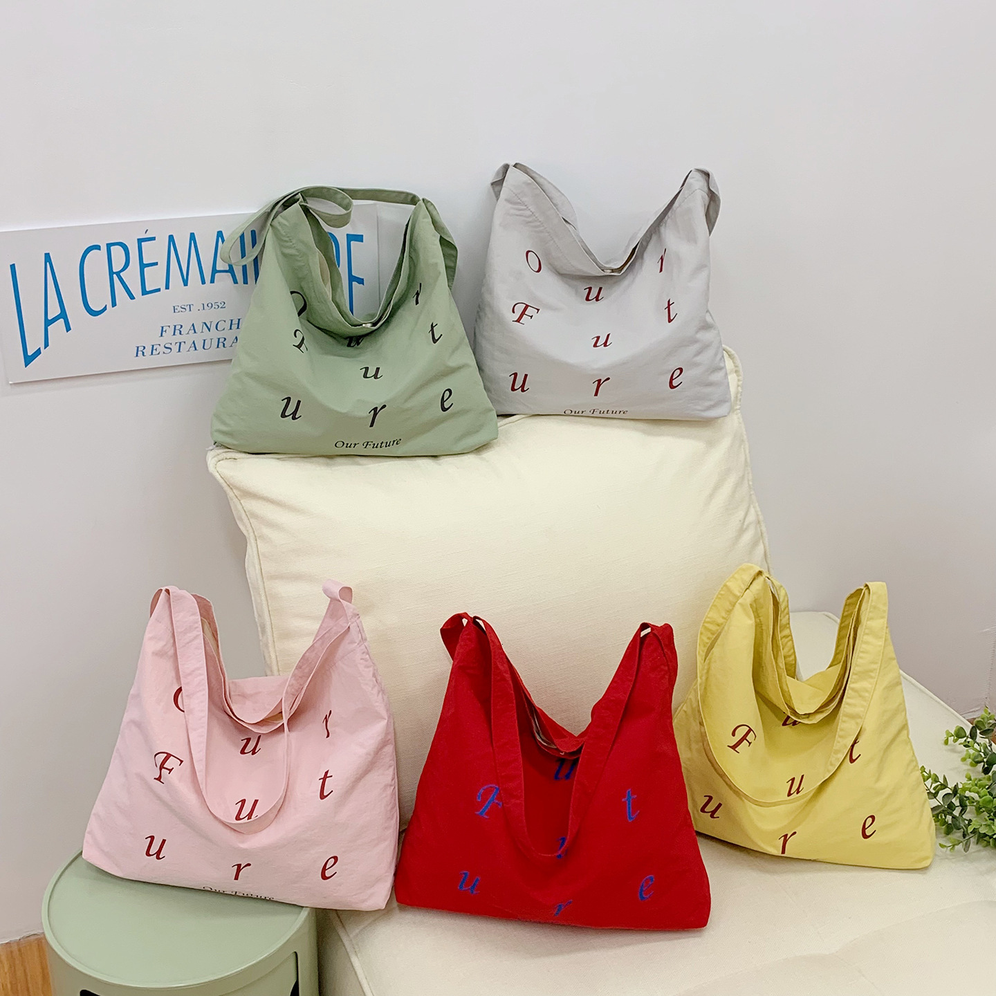 Fashion niche hand-held tote women's 2025 summer new large capacity shoulder trendy versatile crossbody bag