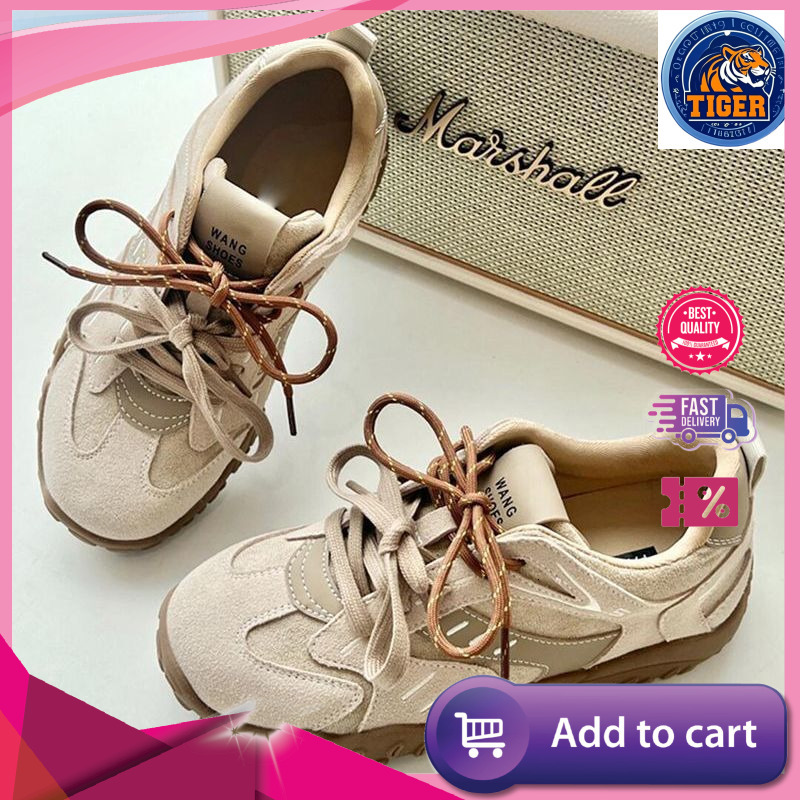 Ddmytiger Spring New Comfortable Breathable Fashionable Casual Forrest Gump Thick Soled German Training Versatile Women S Shoes Outdoor Shoes