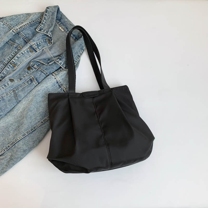 Free Delivery Designer Bag Capacity Women's Fashionable Waterproof Oxford Handheld Single Shoulder Large Casual Versatile Simple Cloth Bag Luxury