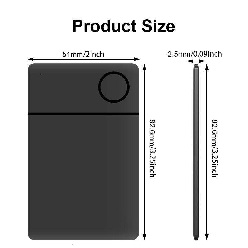 Global locator ultra-thin card anti-lost device wallet item tracker pet tracker