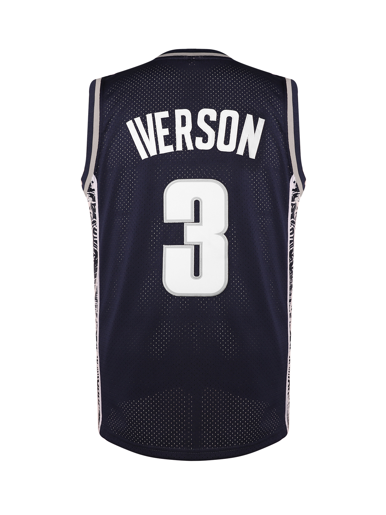 In Stock Basketball Jersey 3 Iverson THROWBACK 100% Stitched Fast Shipping Embroidered Letter Number Design