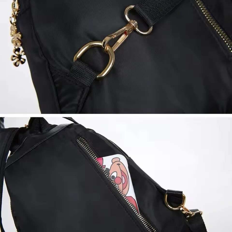 Oxford Women Backpack Fashion Embroidery Casual Shoulder Bags Large Capacity Crossbody Bag