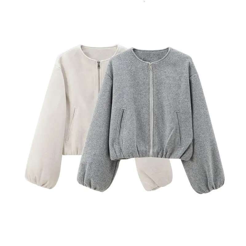 Jackets Spring 2025 New Chic Loose Women's Elegant Fashion Street Warm Youth Coat Jacket