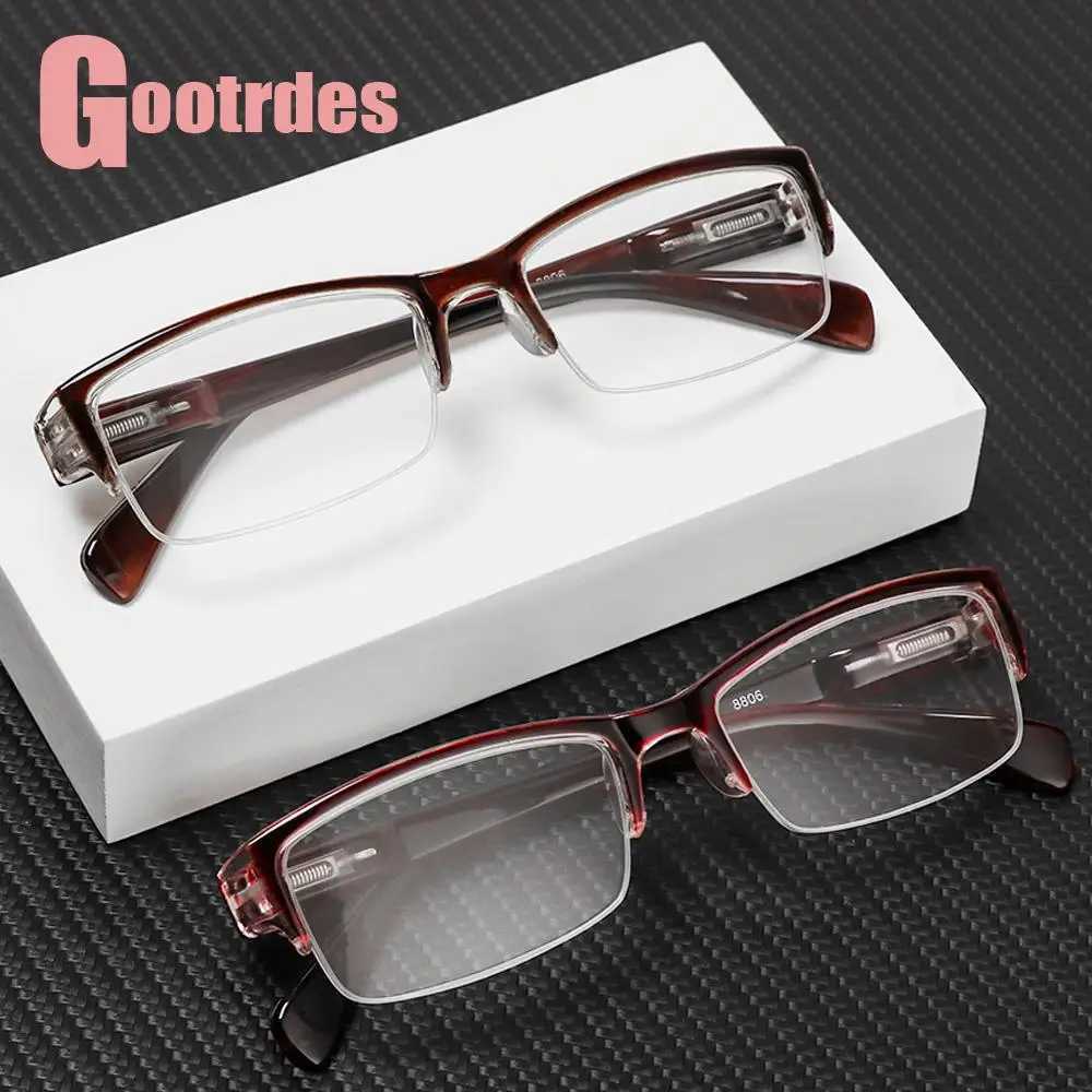 Fashion Diamond-cut Reading Glasses Men Women Ultralight Spring Hinge Presbyopia Eyewear Vision Care Readers Glasses +1.00~+4.00 W250513