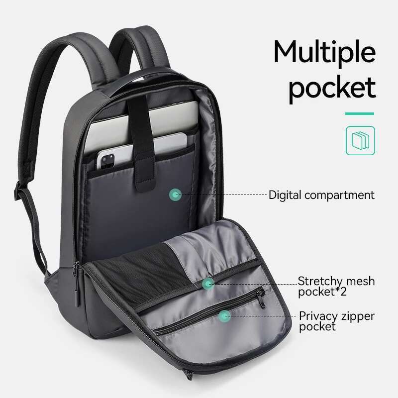 MARK RYDEN Business travel backpack water- minimalist computer bag