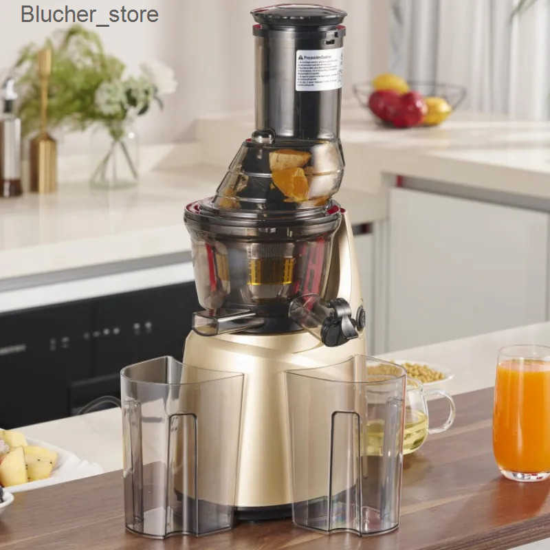 Slow Juicer Screw Cold Press Extractor Filter Free Easy Wash Electric Juice Residue Separation Fruit Machine For Household 110V z250513