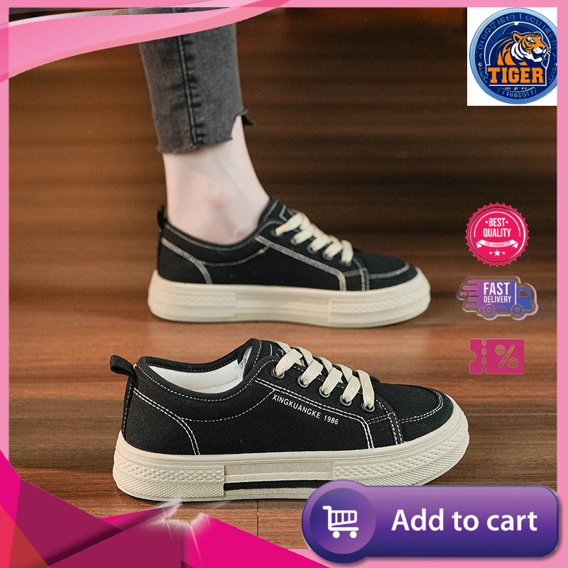 Ddmytiger Canvas For Women In Spring Summer And Autumn Internet Famous Board Shoes Korean Version Versatile New Casual Sports Outdoor Shoes