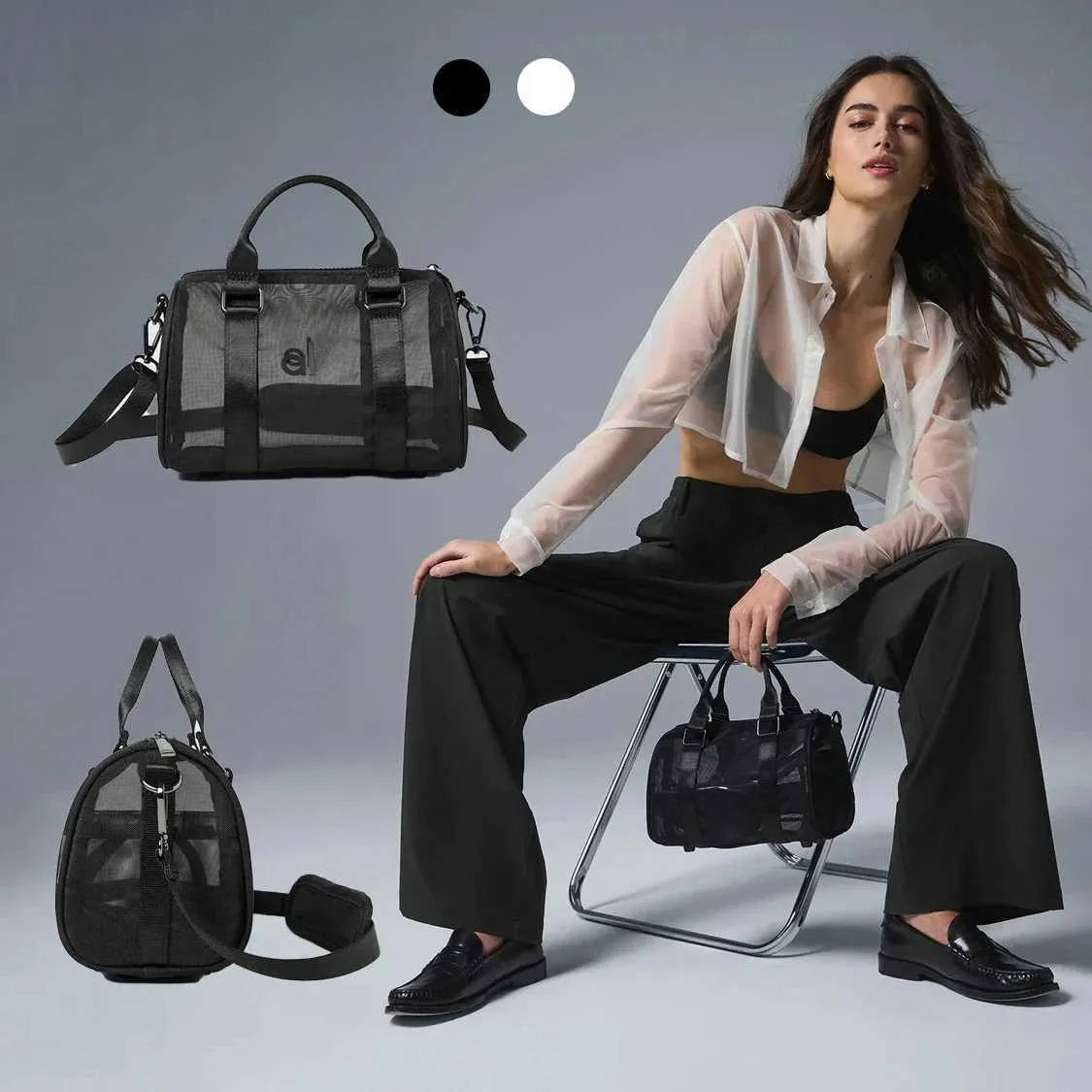 Top Quality Brand High Quality New Style Free Delivery Designer Bag AL Mini Mesh Crossbody Womens Fashionable Genuine Shoulder Handbag Multi Functiona
