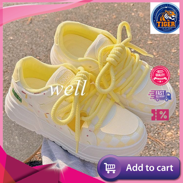 Ddmytiger Summer Women S Thick Soled Bread Breathable For Mesh With Skirts Niche White Shoes Sports Board Outdoor Shoes