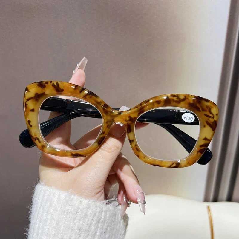 Vintage Finished Presbyopia Glasses Unisex Women Mens Anti Blue Light Farsighted Eyewear Optical Prescription Reading Glasses W250513