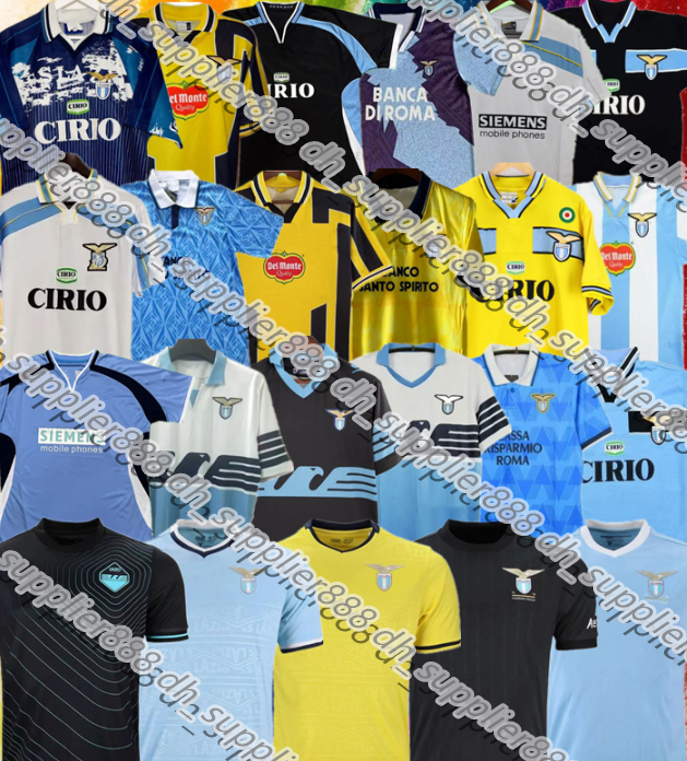 24 25 Lazio soccer Jerseys Retro NEDVED SIMEONE SALAS GASCOIGNE 1989 1990 1991 1992 1999 2000 2001 BASTOS LUCAS J.CORREA ZACCAGNI MARUSIC 2024 2025 football shirt