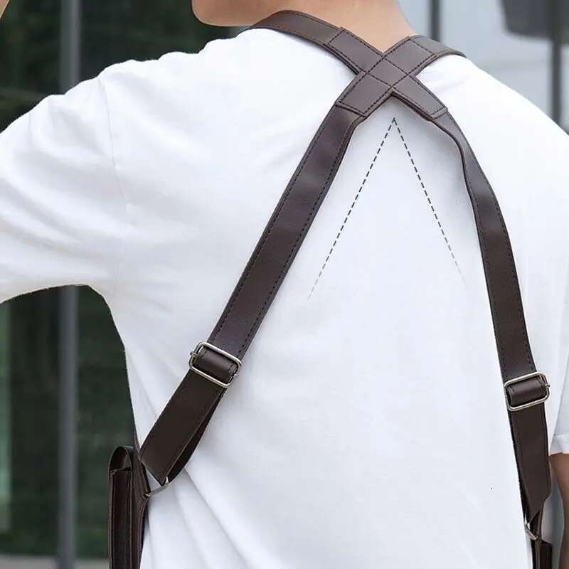 Multifunction Crossbody Tactical Storage Holster Shoulder Bags Men Anti-theft Chest Leather Outdoor Sports Hunting Bag