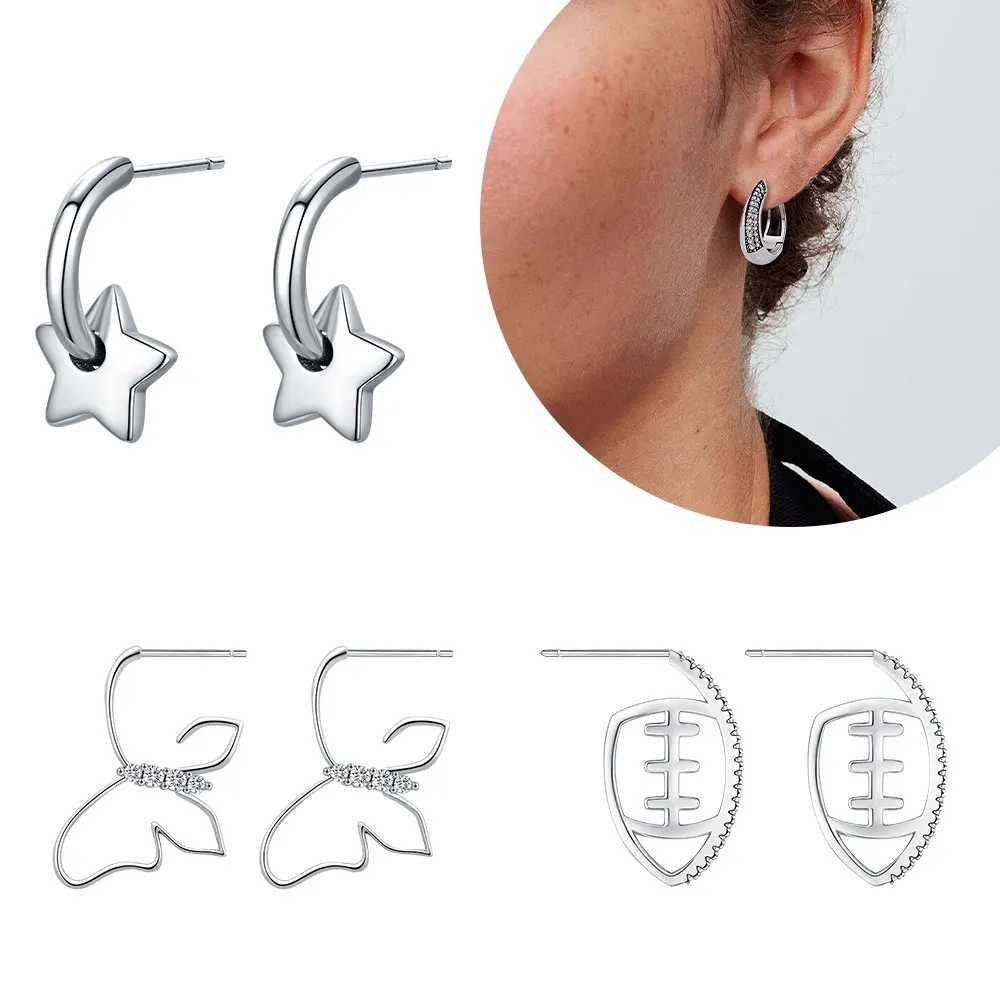 2025 Original S925 Sterling Silver Water Drop Stud Earrings for Women Daily Wear Fine Earring Fashion Jewelry Mothers Day gifts Y250510
