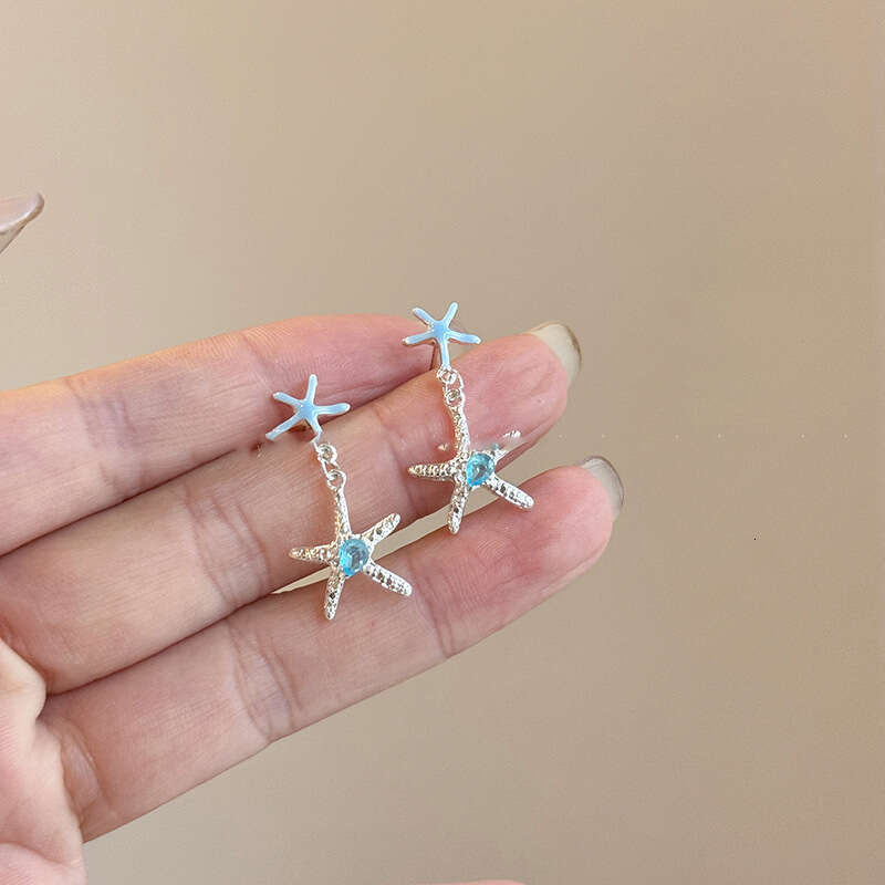 Lolita Style Alloy Earrings for Formal Events - Seaside Vacation Style