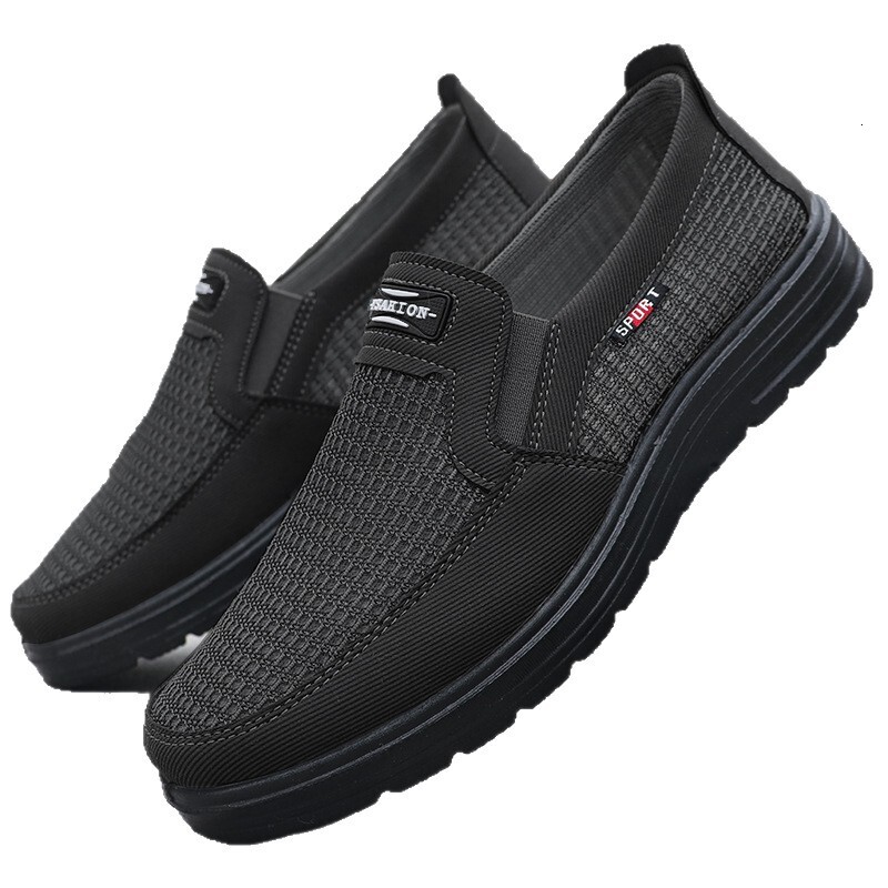 Summer Mesh Plus Size New Style Casual Shoes Men S Shoes Breathable One Foot Casual Polyurethane Cloth Shoes Ddmysaturn